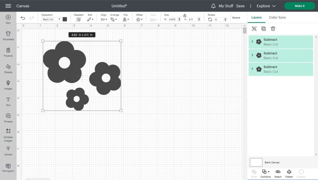 Designing the vinyl mirror decal